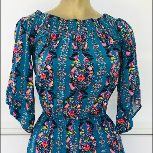 NWOT BOHEMIAN Off SHOULDER Shorts ROMPER Jumpsuit Playsuit Small - Picture 6 of 13